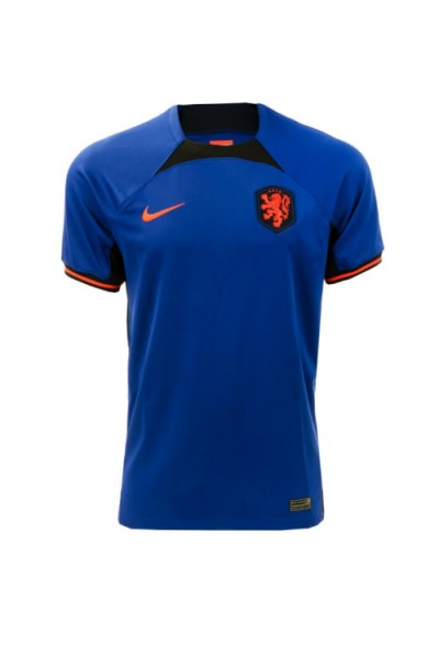 Fotbalové Dres Holandsko Venkovní Oblečení MS 2022 Krátký Rukáv
